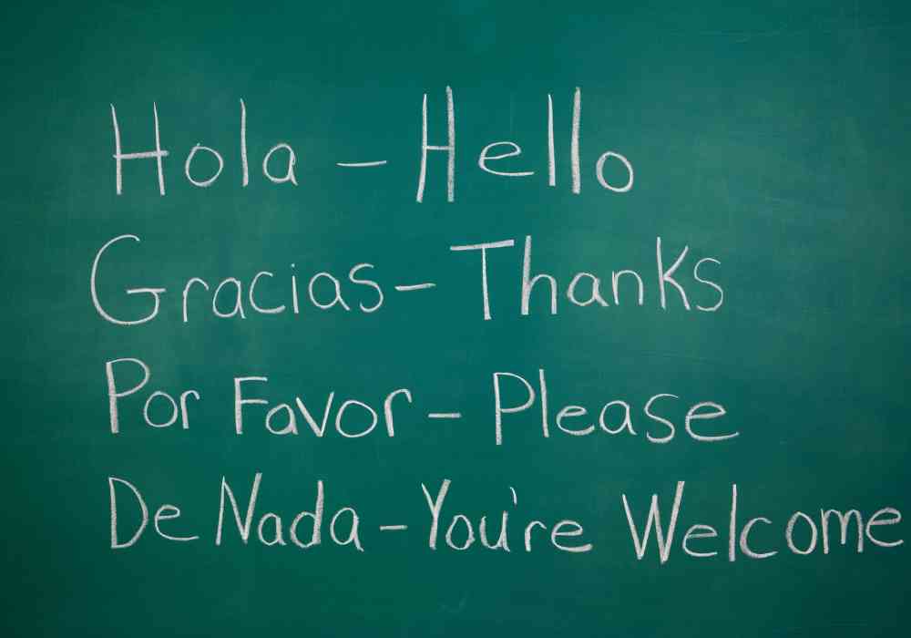 common Spanish phrases with English translation